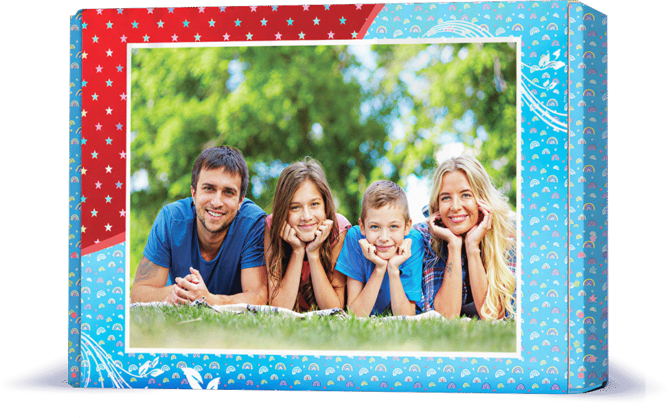 Wzór pudełka Family